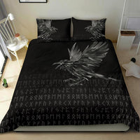 Viking Bedding Set The Raven Of Odin Rune RLT12 - Wonder Print Shop