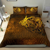 Viking Bedding Set Celtic Dragon Tattoo RLT12 - Wonder Print Shop
