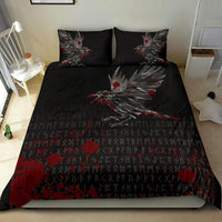 Viking Bedding Set The Raven Of Odin Rune Blood RLT12 - Wonder Print Shop