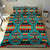 Blue Native Tribes Pattern Native American Bedding Set LT10 - Wonder Print Shop