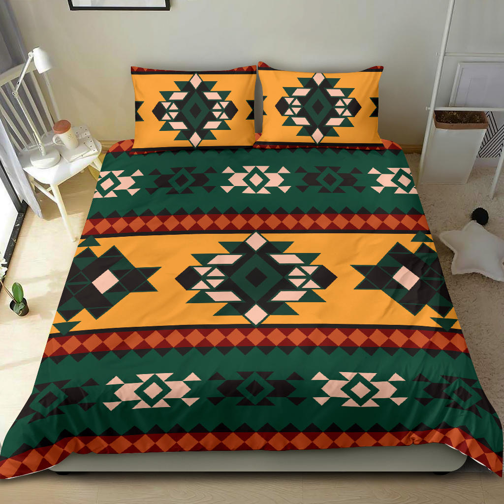 Native American Aztec Geometric Pattern Bedding Set LT10 - Wonder Print Shop