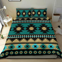 Native American Green Ethnic Aztec Pattern Bedding Set LT10 - Wonder Print Shop