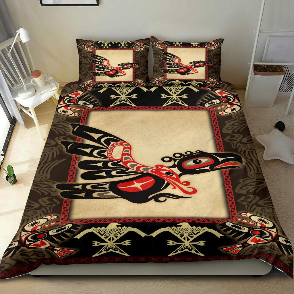 Symbol Thunderbird Native American Bedding Set LT10 - Wonder Print Shop
