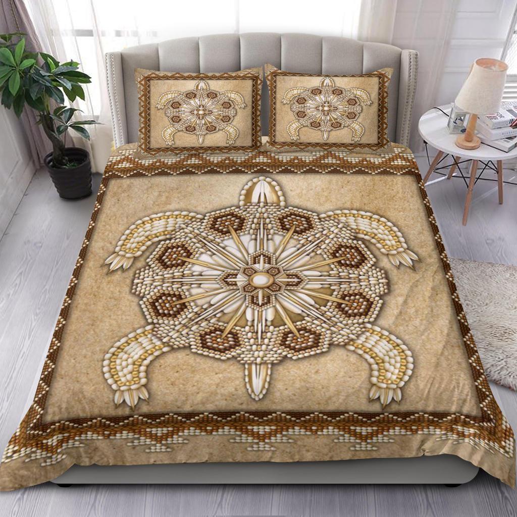 Turtle Symbol Native American Bedding Set LT10 - Wonder Print Shop