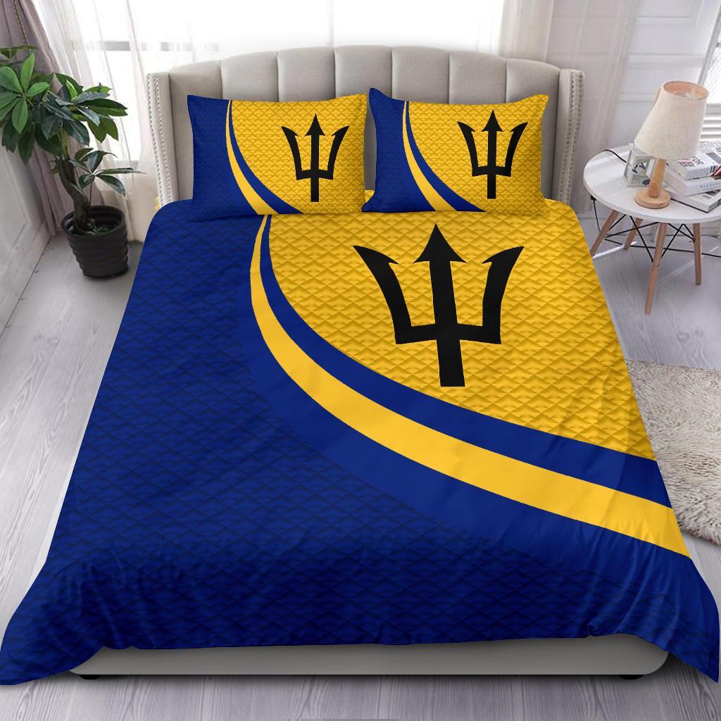 barbados-bedding-set-barbados-coat-of-arms-and-flag-color