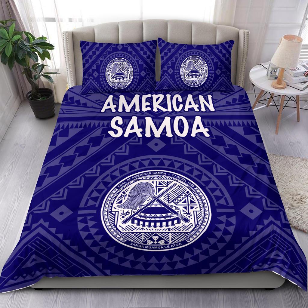 american-samoa-bedding-set-seal-in-polynesian-tattoo-style-blue