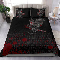 Viking Bedding Set The Raven Of Odin Rune Blood RLT12 - Wonder Print Shop
