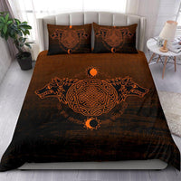 Viking Bedding Set, Skoll and Hati Orange RLT12 - Wonder Print Shop