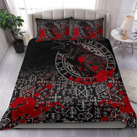 Viking Bedding Set Odin Raven Rune Futhark Blood RLT12 - Wonder Print Shop