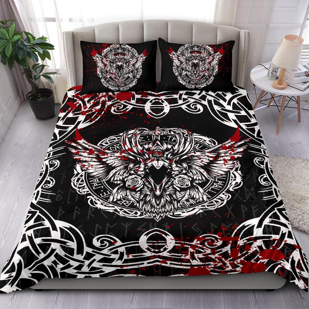 Viking Bedding Set, Raven Blood RLT12 - Wonder Print Shop