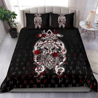 Viking Tyr Tattoo Blood Bedding Set RLT12 - Wonder Print Shop