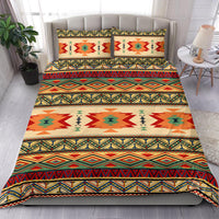 Geometric Pattern Design Native American Bedding Set LT10 - Wonder Print Shop
