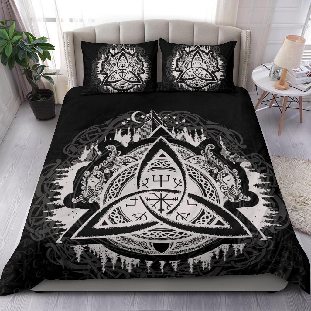 Viking Bedding Set Dragon Celtic RLT12 - Wonder Print Shop