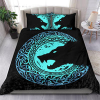 Viking Bedding Set Fenrir Norse Wolf RLT12 - Wonder Print Shop
