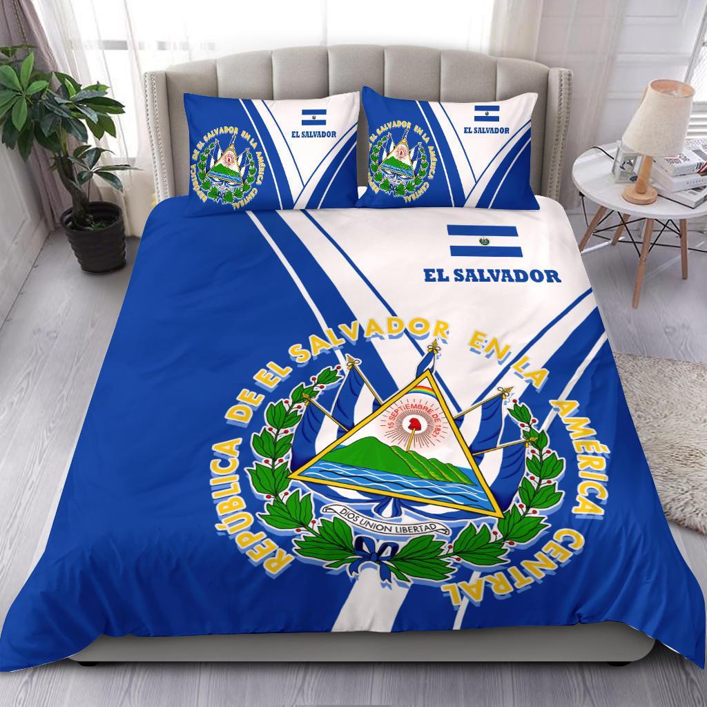 El Salvador Bedding Set - El Salvador Pride - Wonder Print Shop
