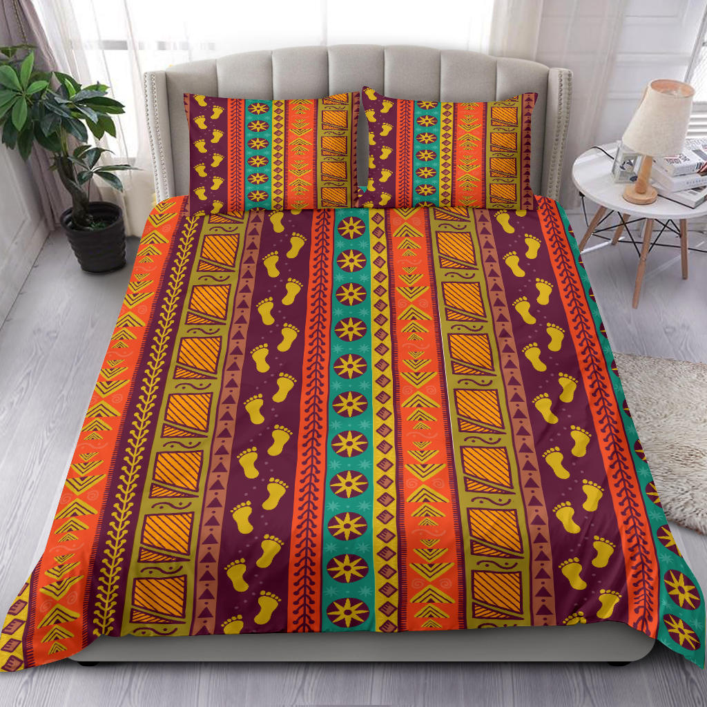 Native American Pattern Full Color Bedding Set LT10 - Wonder Print Shop