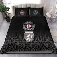 Viking Bedding Set Norway Coat Of Arms RLT12 - Wonder Print Shop