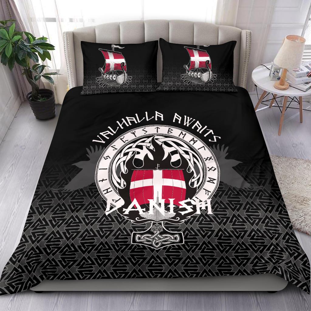 Viking Bedding Set Danish Drakkar RLT12 - Wonder Print Shop