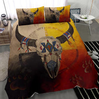 Bison Medicine Wheels Native American Bedding Set LT10 - Wonder Print Shop