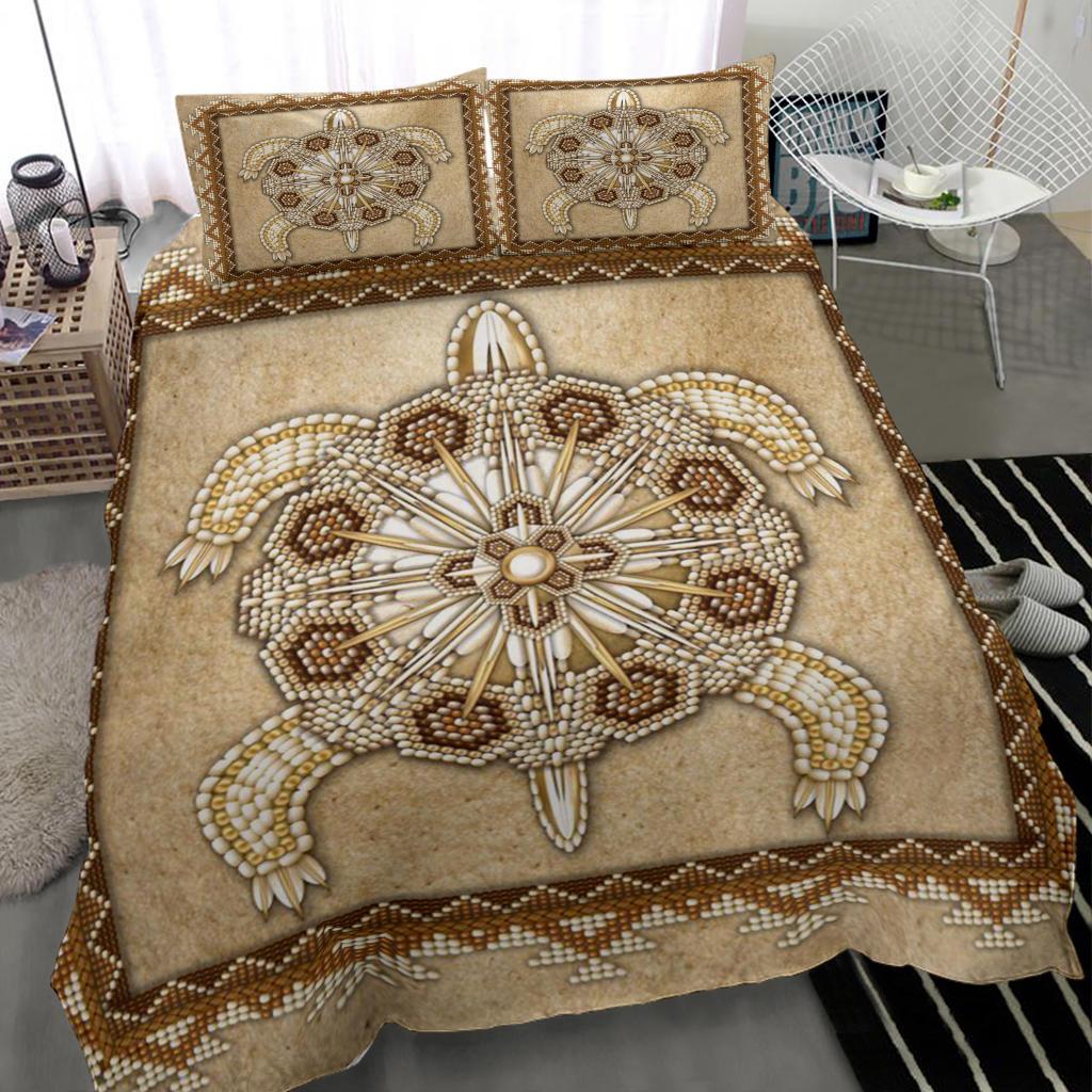 Turtle Symbol Native American Bedding Set LT10 - Wonder Print Shop