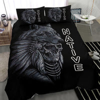 Skull Chief Native American Bedding Set LT10 - Wonder Print Shop
