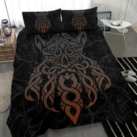 Viking Bedding Set, Odin God Furthark Tattoo Special RLT12 - Wonder Print Shop