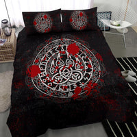 Viking Bedding Set Viking Bear Claws Blood Tattoo RLT12 - Wonder Print Shop