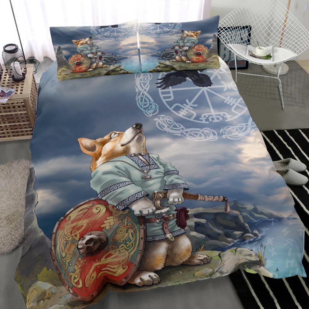 Viking Bedding Set, Corgi RLT12 - Wonder Print Shop