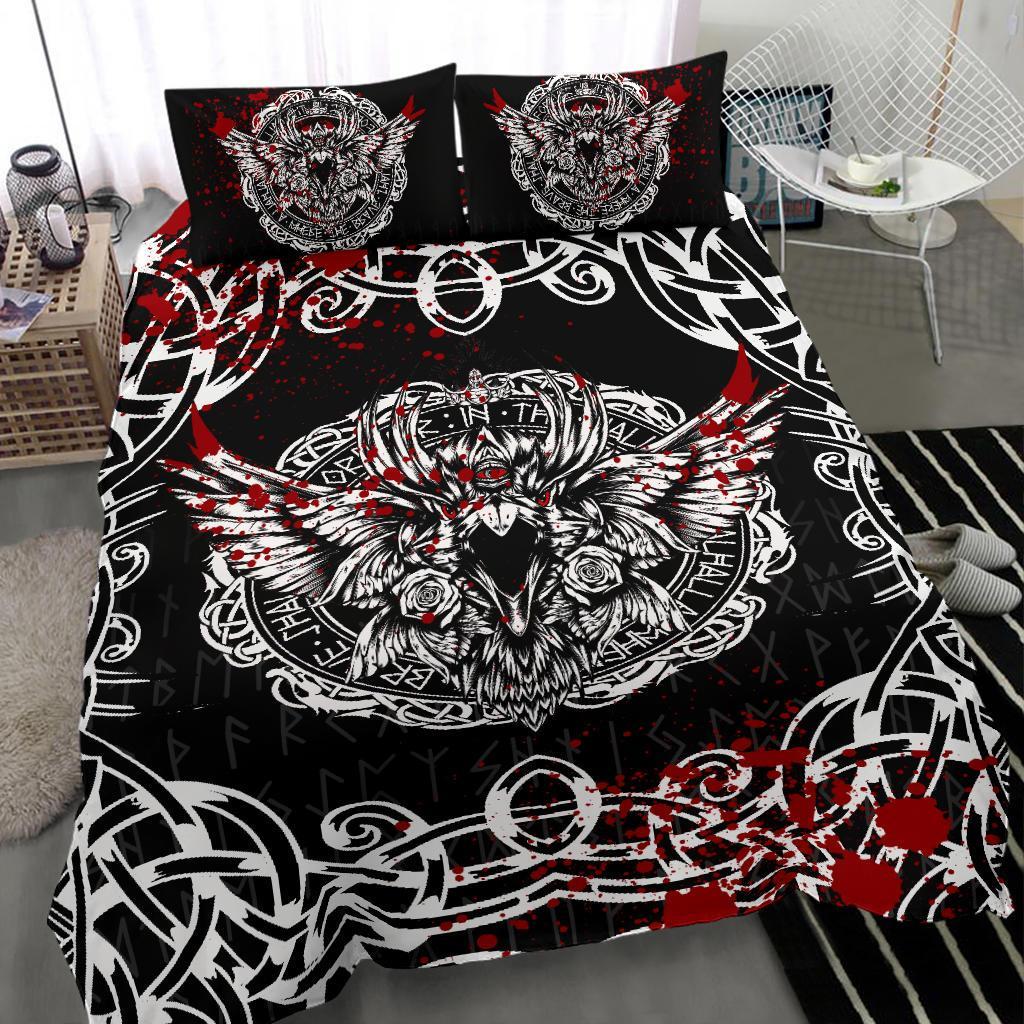 Viking Bedding Set, Raven Blood RLT12 - Wonder Print Shop