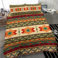 Geometric Pattern Design Native American Bedding Set LT10 - Wonder Print Shop