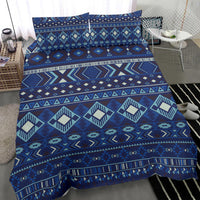 Navy Pattern Native American Bedding Set LT10 - Wonder Print Shop