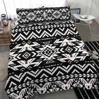 Black Pattern Native American Bedding Set LT10 - Wonder Print Shop