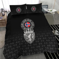 Viking Bedding Set Norway Coat Of Arms RLT12 - Wonder Print Shop