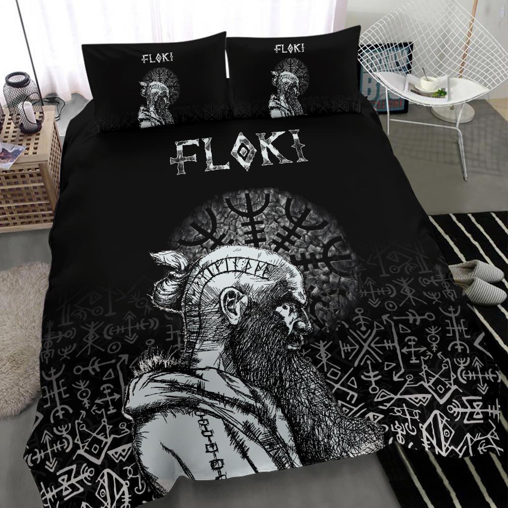 Viking Bedding Set Floki RLT12 - Wonder Print Shop