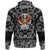 Viking Hoodie Asgard Vikings with Bandana Paisley Style RLT12 - Wonder Print Shop