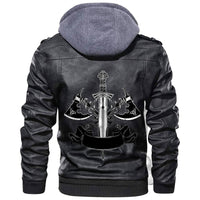 Viking Axes Leather Jacket RLT12 - Wonder Print Shop