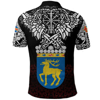 Viking Polo Shirt Aland Viking Symbol RLT12 - Wonder Print Shop