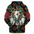Bison Dreamcatcher Native American Tribe Navy Pattern Hoodie LT10 - Wonder Print Shop