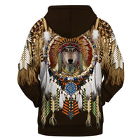 Chief Dreamcatcher Native American Hoodie LT10 - Wonder Print Shop
