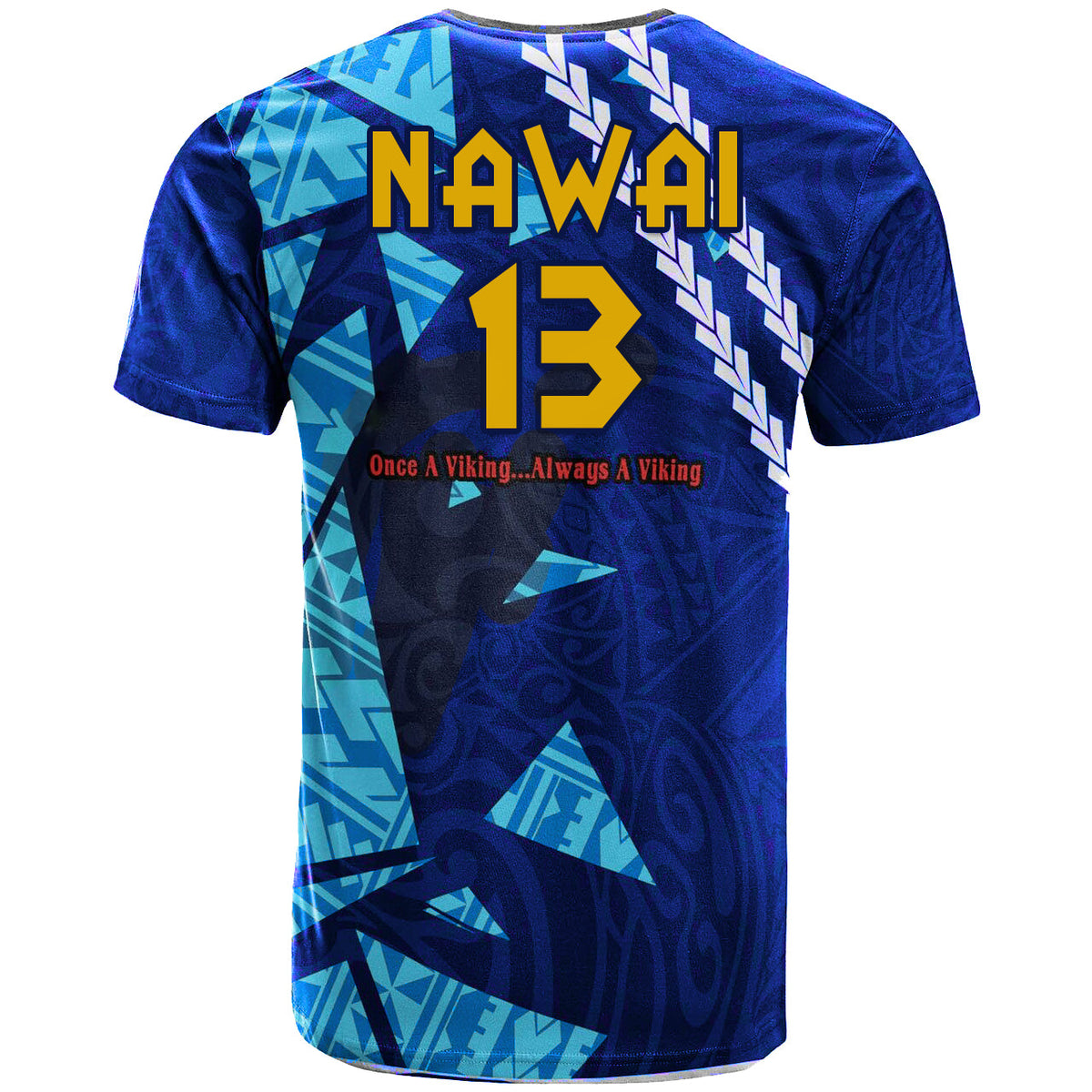 NAWAI Hawaii Hilo High Vikings School T Shirt Polynesian LT13 - Wonder Print Shop