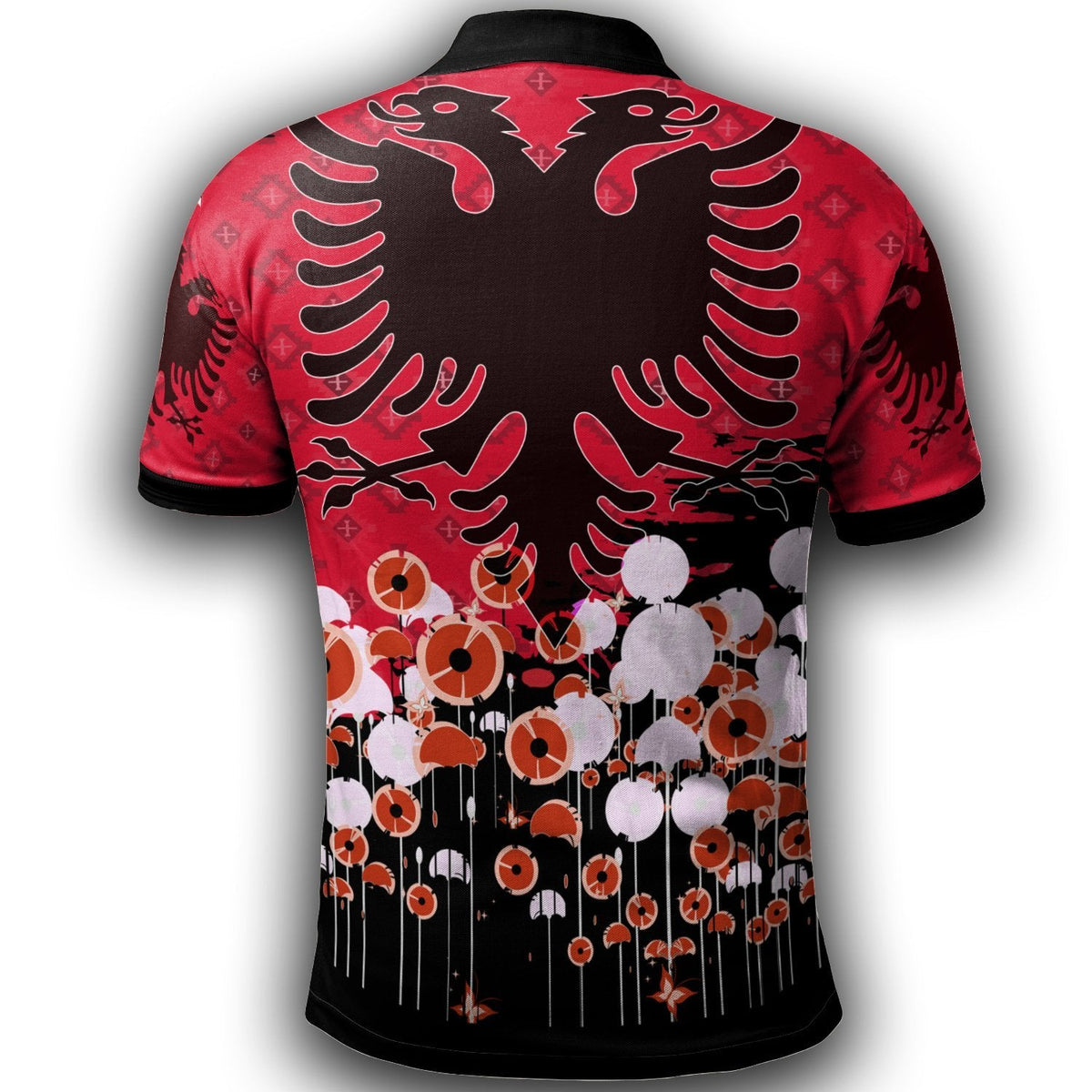 Happy Albania Polo Shirt Independence Day Albania Golden Eagle - Wonder Print Shop
