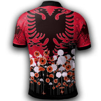 Happy Albania Polo Shirt Independence Day Albania Golden Eagle - Wonder Print Shop