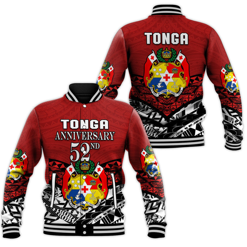 Tonga Baseball Jacket Independence Anniversary Special Version 2022 - Wonder Print Shop