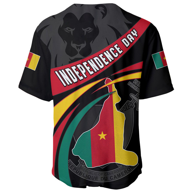 Happy Cameroon independence Day Baseball Jersey - Wonder Print Shop