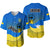 Ukraine Baseball Jersey National Flag Style - Wonder Print Shop