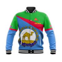 (Custom Personalised) Eritrea Baseball Jacket Flag - Eritrea Lovers LT13 - Wonder Print Shop