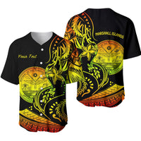 (Custom Personalised) Marshall Islands Baseball Jersey Proud Seal Star Version Reggae LT13 - Wonder Print Shop