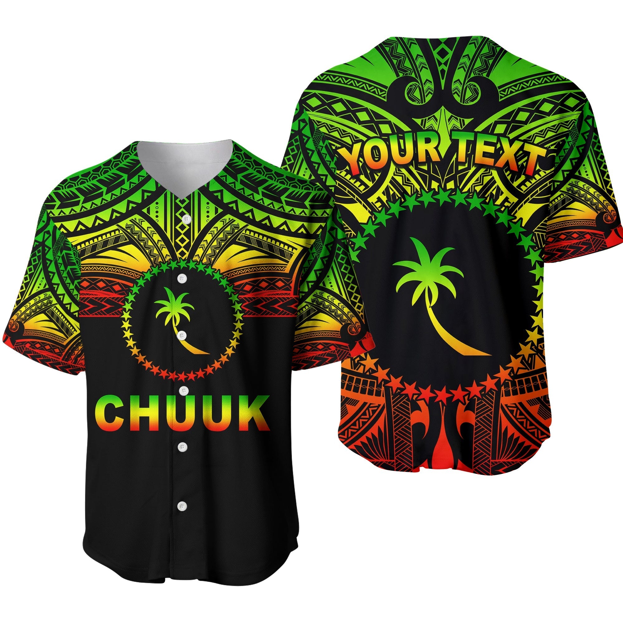 custom-personalised-chuuk-flag-baseball-jersey-micronesia-style-reggae