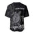 (Custom Personalised) Hawaii Polynesian Baseball Jersey Gray Sea Turtles Hawaiian LT13 - Wonder Print Shop