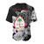 (Custom Personalised) Guam Seal Baseball Jersey Polynesian Turtle with Flowers Version White LT13 - Wonder Print Shop